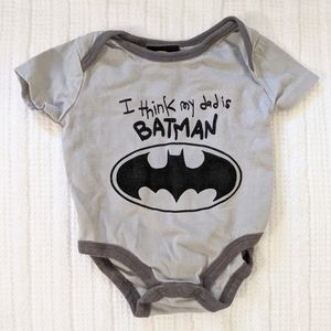 Batman Onesie VGUC 0-3m